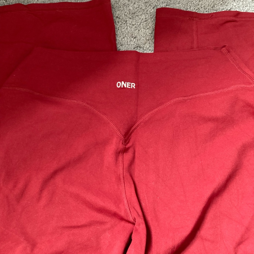 Oner Active Ruby Red Softmotion Straight Leg Pants - image 3
